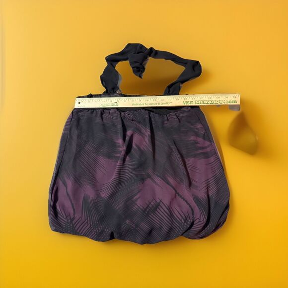 Vanity Junior Girls L Black Purple 100% Polyester Sleeveless Baby Doll Top Y2K - Picture 6 of 7